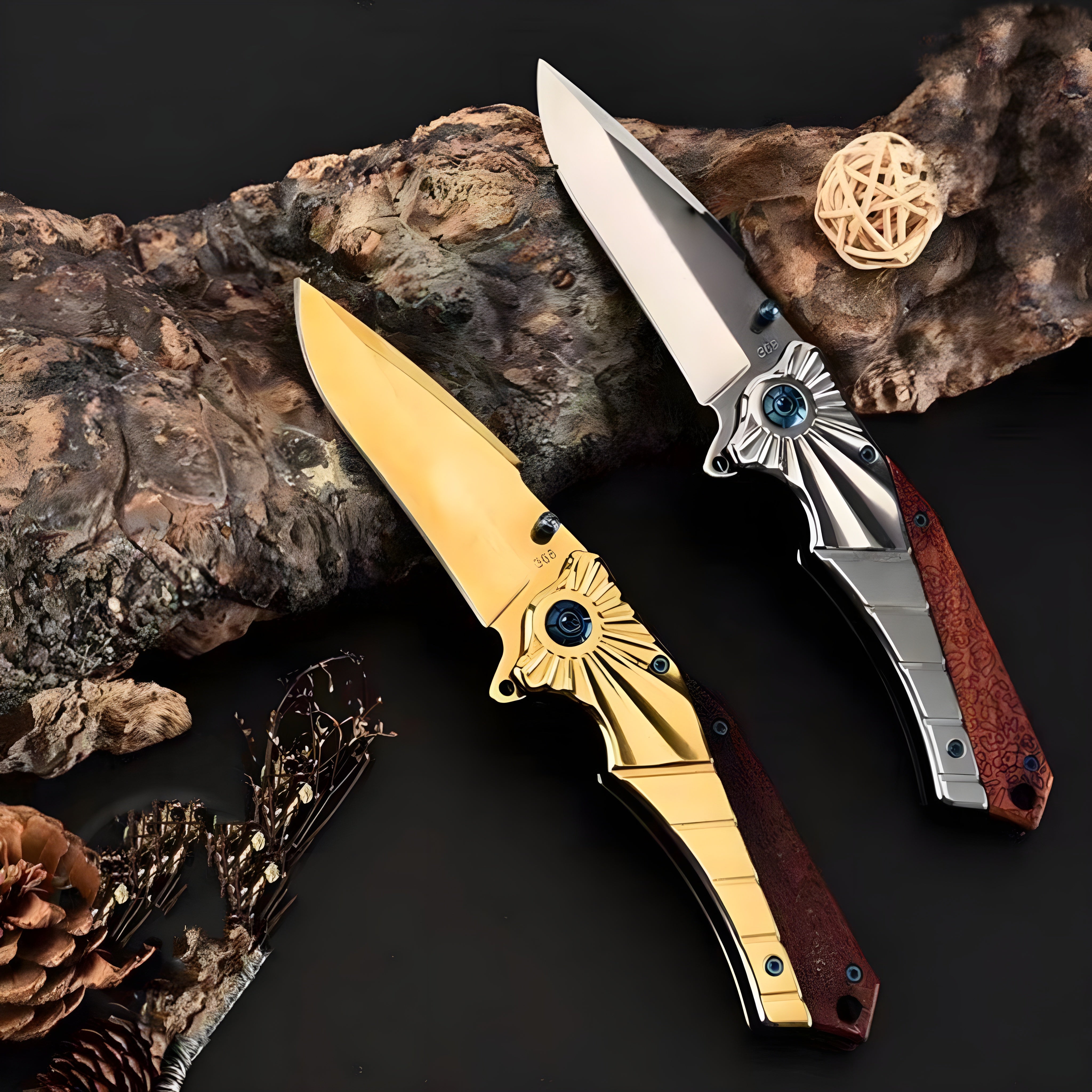 Browning and Boker knives