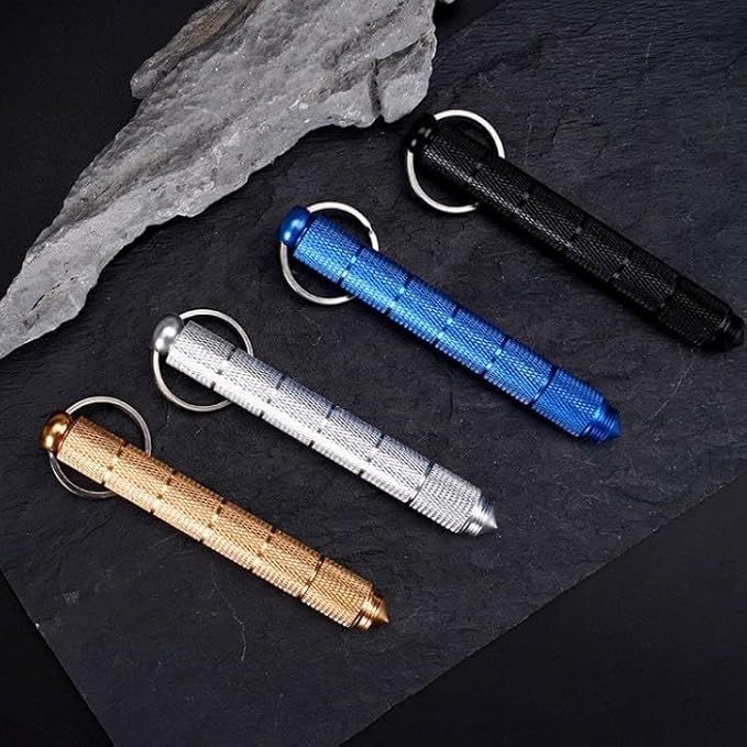 Kubotan Hidden Knife Keychain