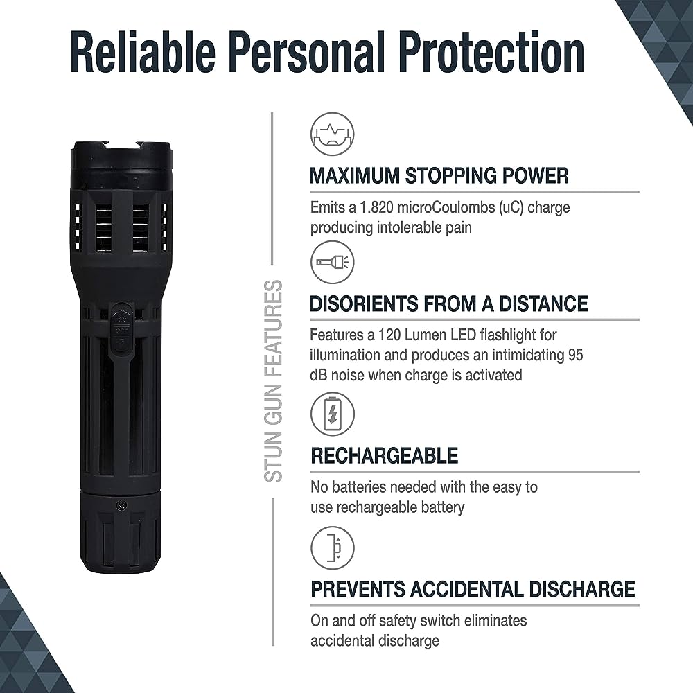 YB-1321 Taser + Flashlight