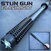 Full Metal Stun Gun Stick and Flashlight