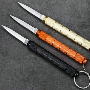 Kubotan Hidden Knife Keychain