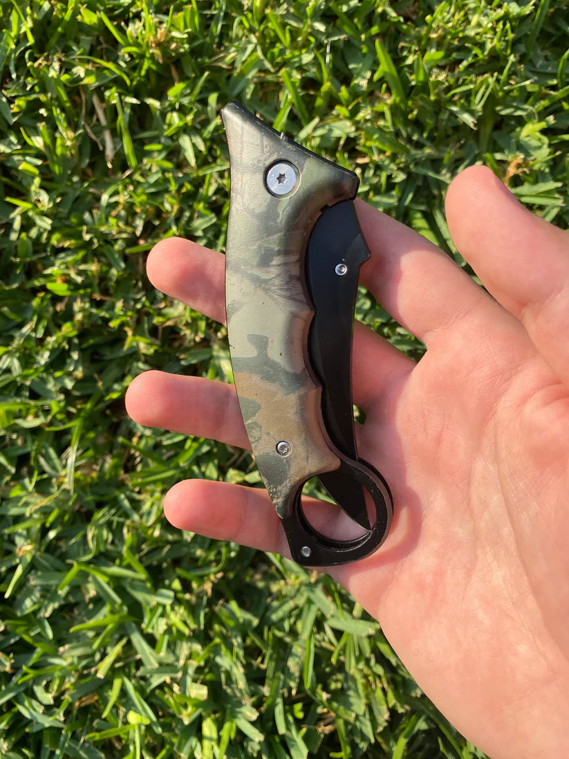 Camouflage Knife