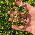 Eagle and Dice Brass Knuckles